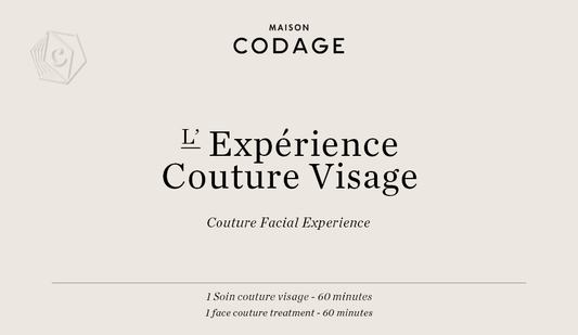 CODAGE Paris Gift Card Gift Cards Face Couture Experience | 60min eGift Card | Face Couture Experience