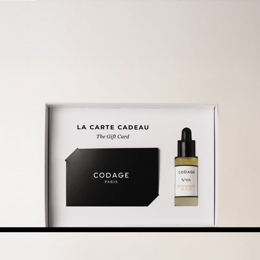 CODAGE Paris Gift Card The Gift Card Set