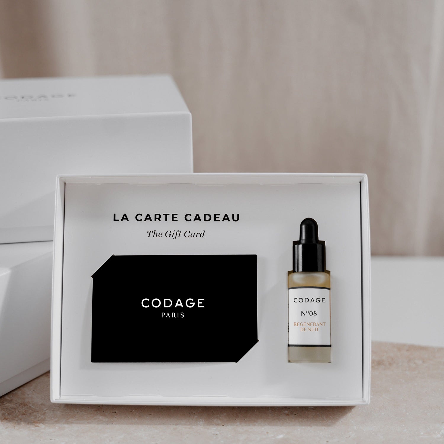 CODAGE Paris Gift Card The Gift Card Set