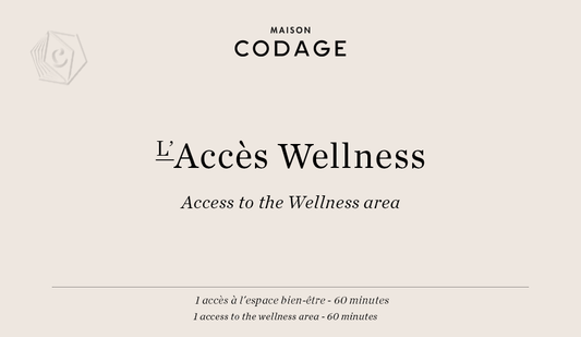 CODAGE Paris Gift Card Gift Cards Wellness Access Gift Card Wellness Access Gift Card