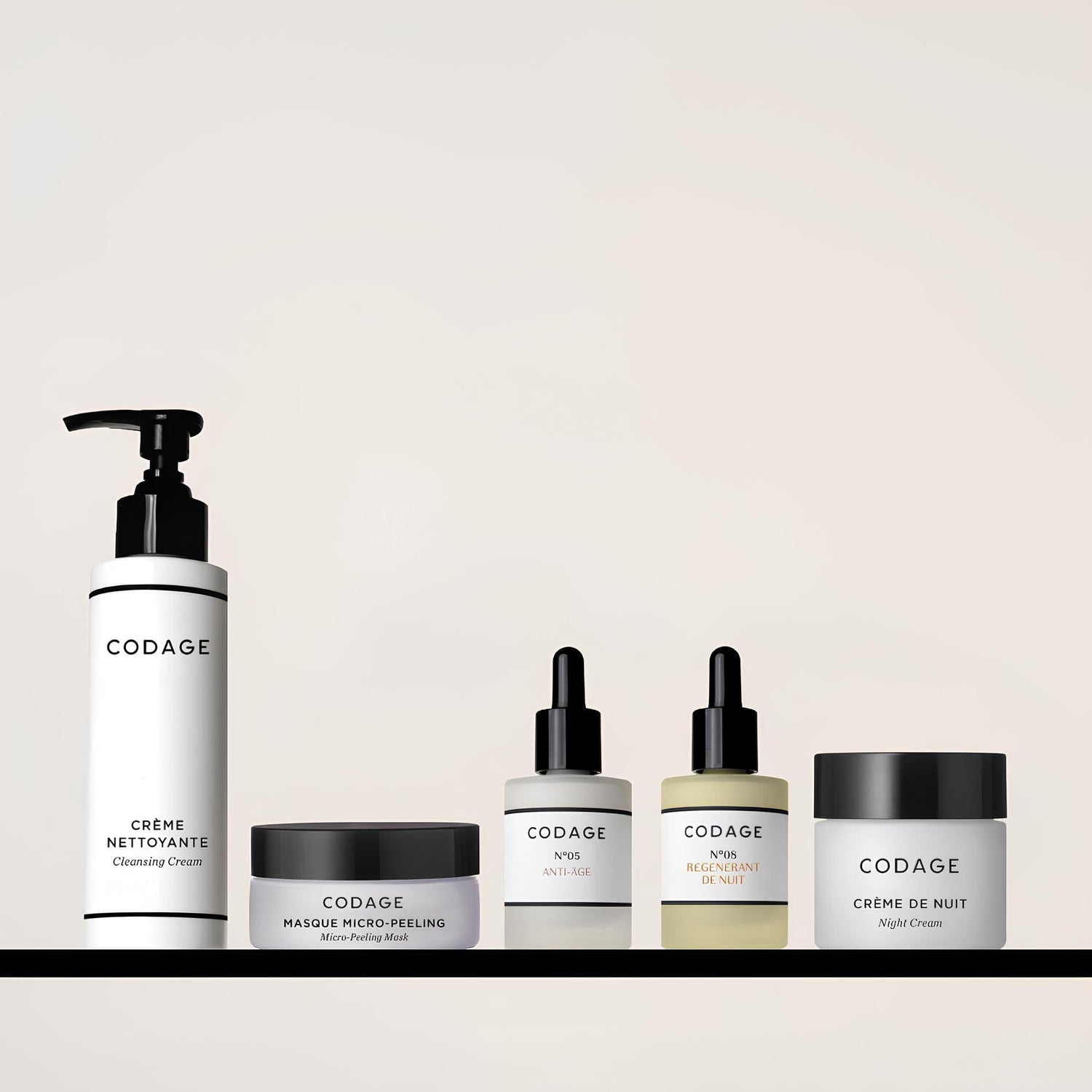 CODAGE Paris Product Collection Skin Care Anti-Aging routine