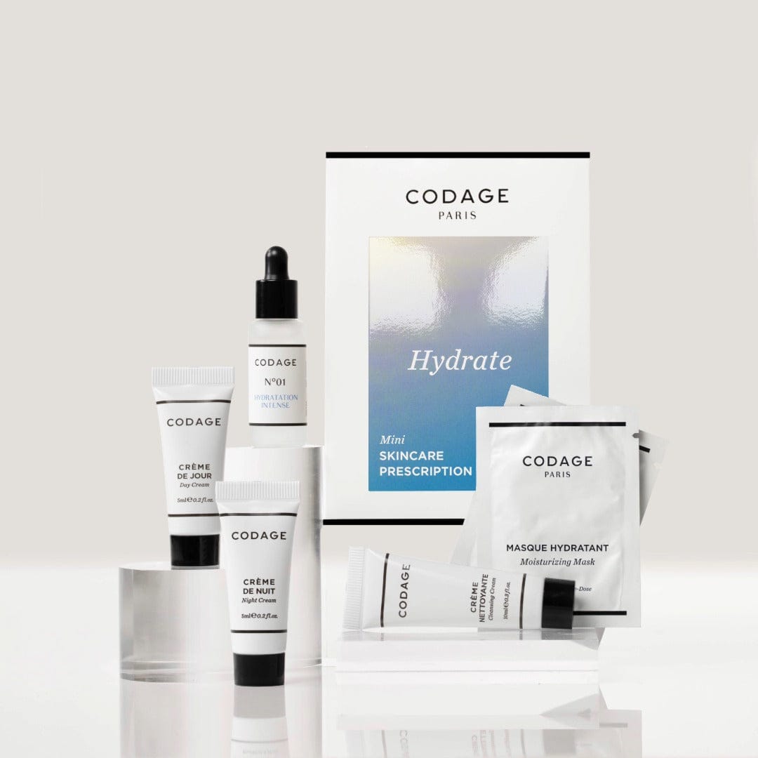 CODAGE Paris Product Collection Skin Care Hydrate Mini Skincare Prescription
