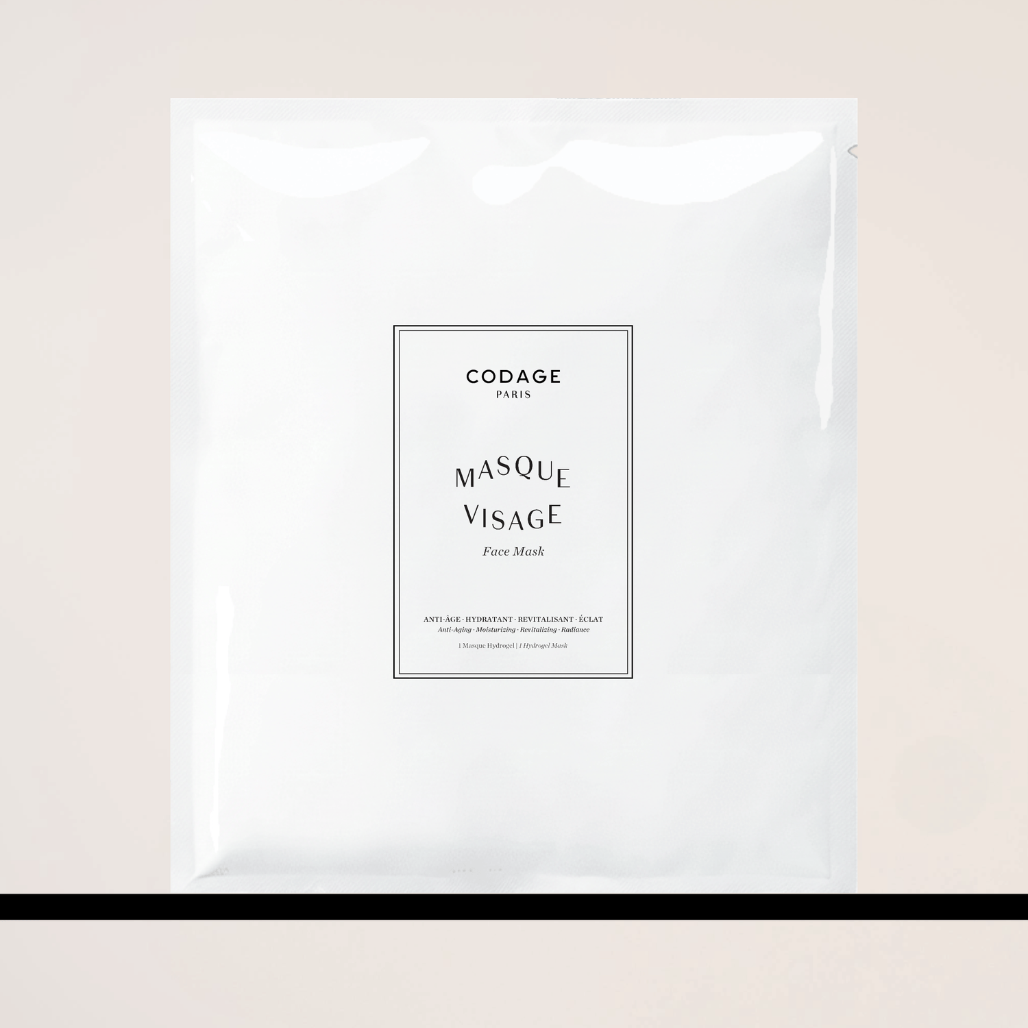 CODAGE Paris Product Collection Skin Care The Hydrogel Face Mask