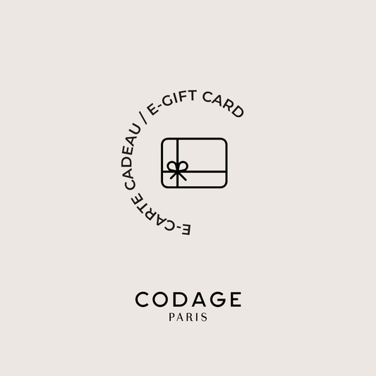 CODAGE Paris Gift Cards The CODAGE Interlude e-Gift Card x2